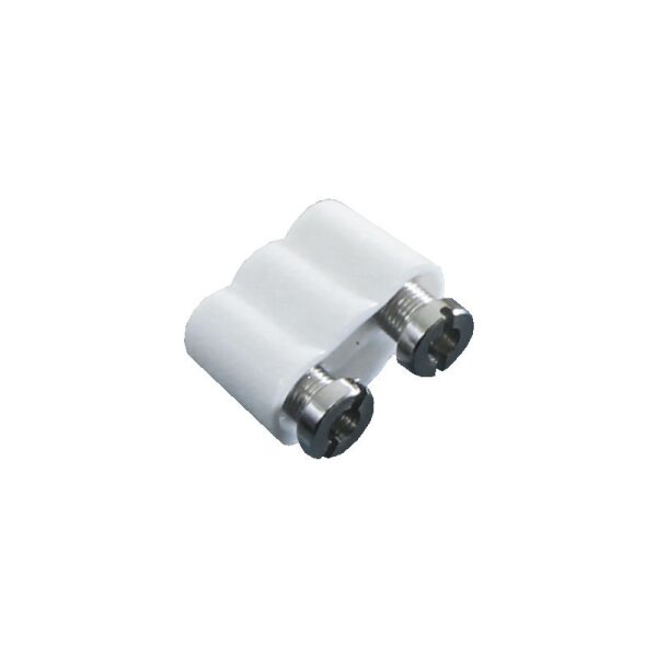 Kupplung für Stecker, weiß, 3er-Pack