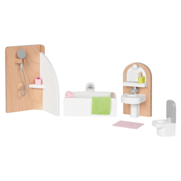 GOKI Puppenhausmöbel - Badezimmer Style