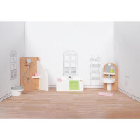 GOKI Puppenhausmöbel - Badezimmer Style