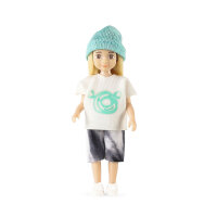 LUNDBY - Puppenhaus-Puppe Mädchen mit Kleidung zum...