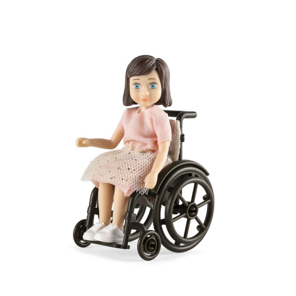 LUNDBY - Puppenhaus-Puppe Mädchen mit Rollstuhl