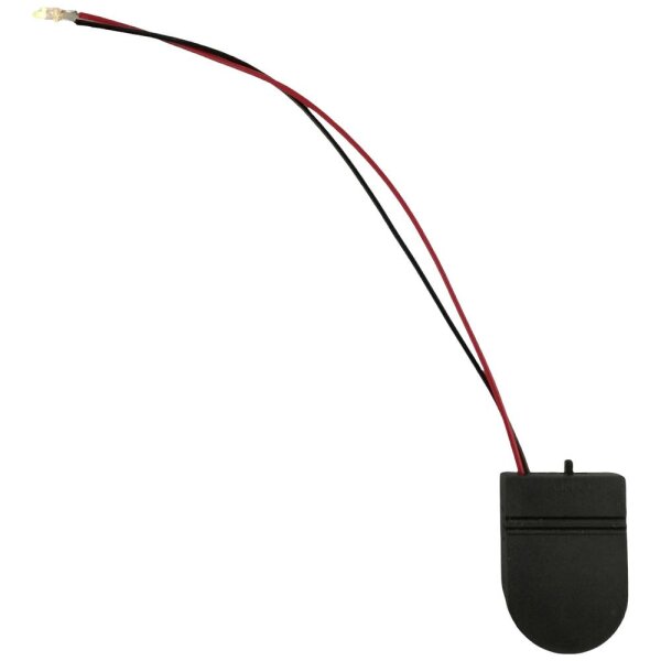 Batteriebox mit LED für Puppenhausbeleuchtung (ohne Batterie CR2032)
