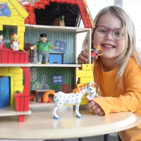MICKI Pippi - Villa Kunterbunt Puppenhaus