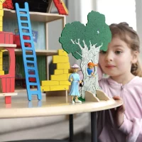 MICKI Pippi - Villa Kunterbunt Puppenhaus