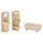 PLANTOYS Puppenhausmöbel, Viktorianisches Möbel-Set