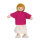 PLANTOYS Biegepuppe - Mama, Teint hell
