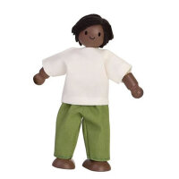 PLANTOYS Biegepuppe - Papa, Teint dunkel