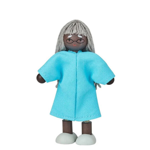PLANTOYS Biegepuppe - Oma, Teint dunkel