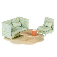 LUNDBY - Puppenhausmöbel Lounge-Sofa