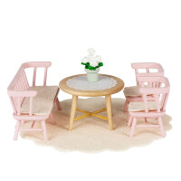 LUNDBY - Puppenhausmöbel Esszimmer, 4tlg.
