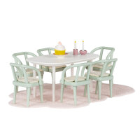 LUNDBY - Puppenhausmöbel Esszimmer, 6tlg.