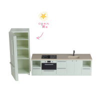 LUNDBY - Puppenhausmöbel Küche Basic