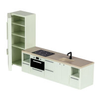 LUNDBY - Puppenhausmöbel Küche Basic
