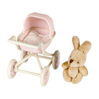 LUNDBY - Puppenhaus-Zubehör Kinderwagen & Teddy