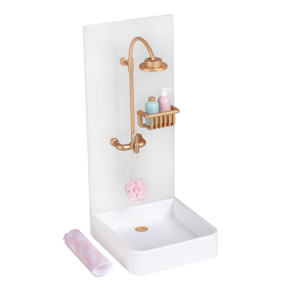 LUNDBY - Puppenhausmöbel Puppenhaus-Zubehör Dusche