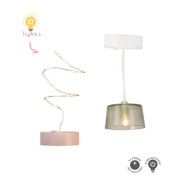 LUNDBY - Puppenhausbeleuchtung Deckenlampe & Lichtkette
