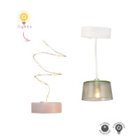 LUNDBY - Puppenhausbeleuchtung Deckenlampe & Lichtkette