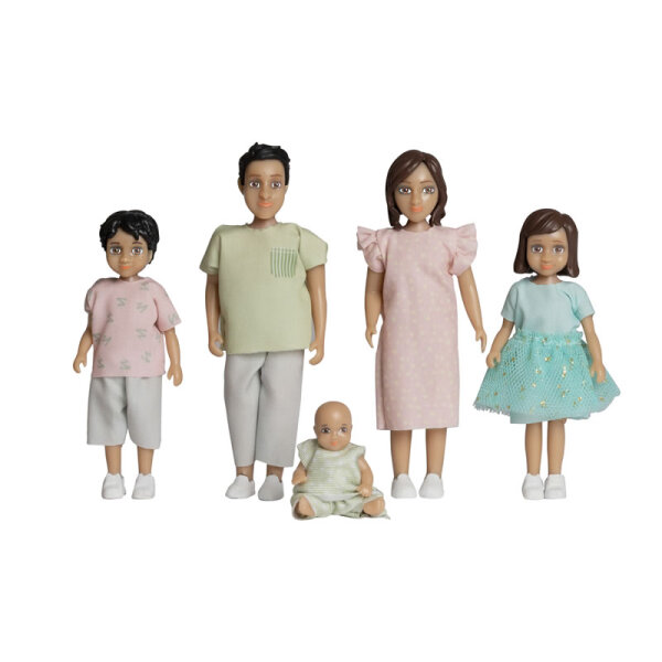 LUNDBY - Puppenhaus-Puppenfamilie Jamie