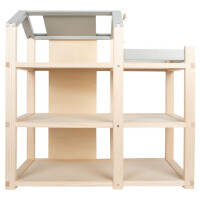 small foot Puppenhaus Natur mit Möbeln