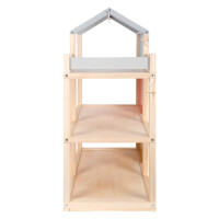 small foot Puppenhaus Natur mit Möbeln