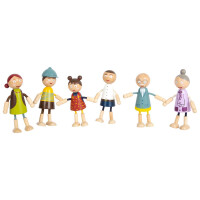 small foot Biegepuppen-Familie aus Holz