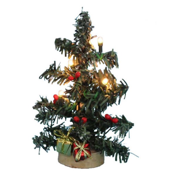 Weihnachtsbaum, 80mm, 4 Lämpchen