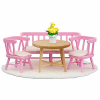 LUNDBY - Küchen-Sitzmöbel, pink