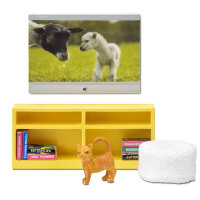 LUNDBY - Puppenhausmöbel TV-Möbel