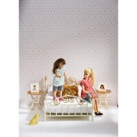 LUNDBY - Puppenhausmöbel Messingbett