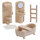PLANTOYS Puppenhausmöbel - Viktorianisches Badezimmer-Set