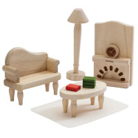 PLANTOYS Puppenhausmöbel - Viktorianisches Wohnzimmer-Set