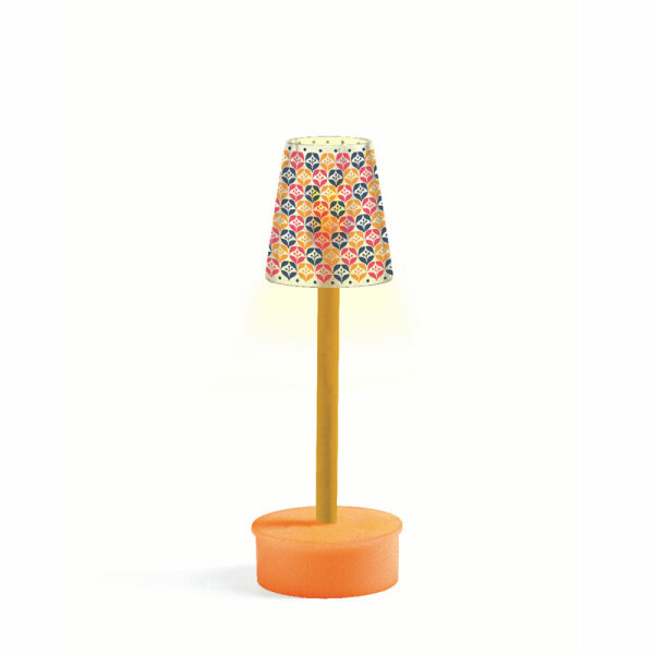 DJECO Puppenhaus - Stehlampe, LED, batteriebetrieben