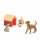 DJECO Puppenhaus - Hunde mit Hundehütte