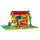 MICKI Pippi - Villa Kunterbunt Puppenhaus mit Spielunterlage