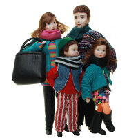 Erna Meyer Biegepuppen-Set - Familie 5