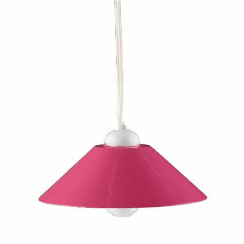 Hängelampe pink mit LED für Puppenhaus Kahlert 10598 Deckenlampe 