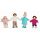 PLANTOYS Biegepuppen - Moderne Familie