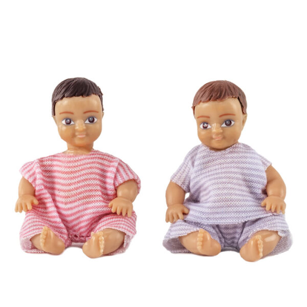 LUNDBY - Puppenhaus-Puppen, 2 Babys