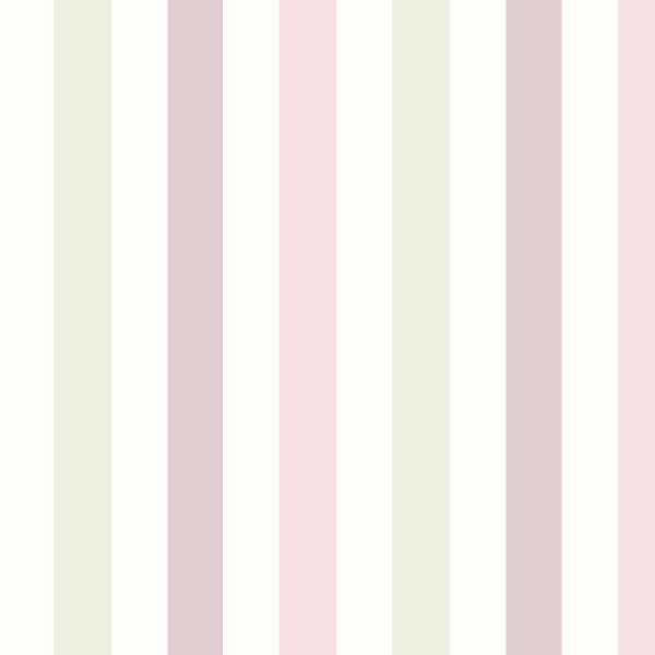 Puppenhaus Tapete, Streifen, rosa