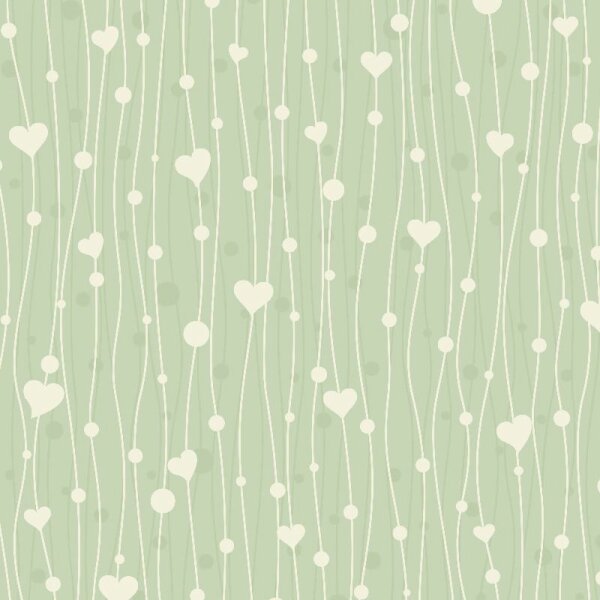 32x30cm 36,35EUR/M² Papier Tapetten für Puppenhaus 1:12 Weiß grüne Muster 