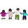 PLANTOYS Biegepuppen - Familie Afrika